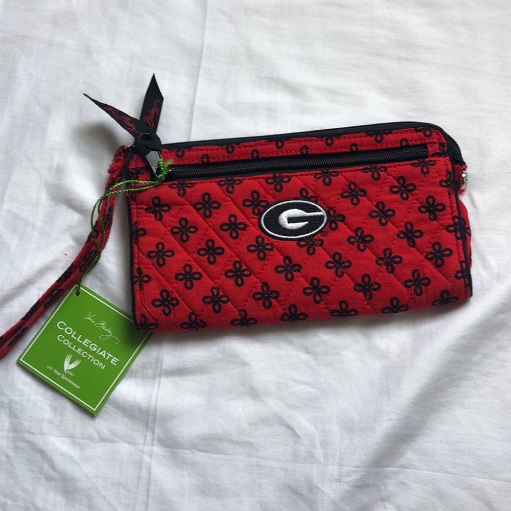 NWT Vera Bradley UGA Wristlet
